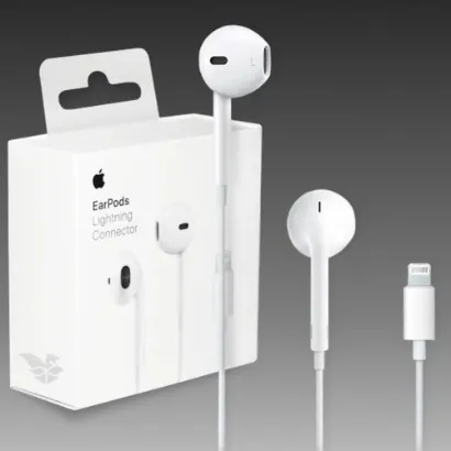 صورة سماعه آيفون lightning connector الأصلي